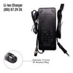 Nabíjačka 67.2V/2A Li-ion pre 16S 57.6V batériu (GX16 3-pin)