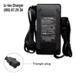 Nabíjačka 67.2V/3A Li-ion pre 16S 57.6V batériu (IEC C-13)
