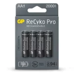 4 AA GP ReCyko PRO 2000mAh