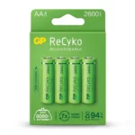4 AAA GP Recyko 950mAh