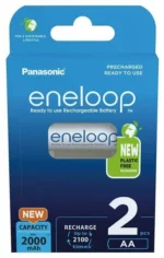 4 AA Eneloop 2000mAh (Panasonic) – Obrázok 2