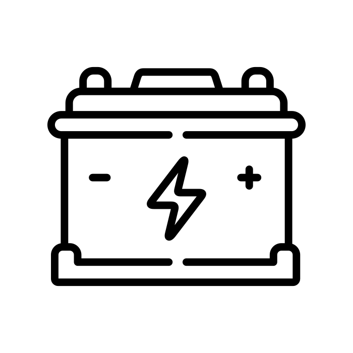 12V LFP battery icon
